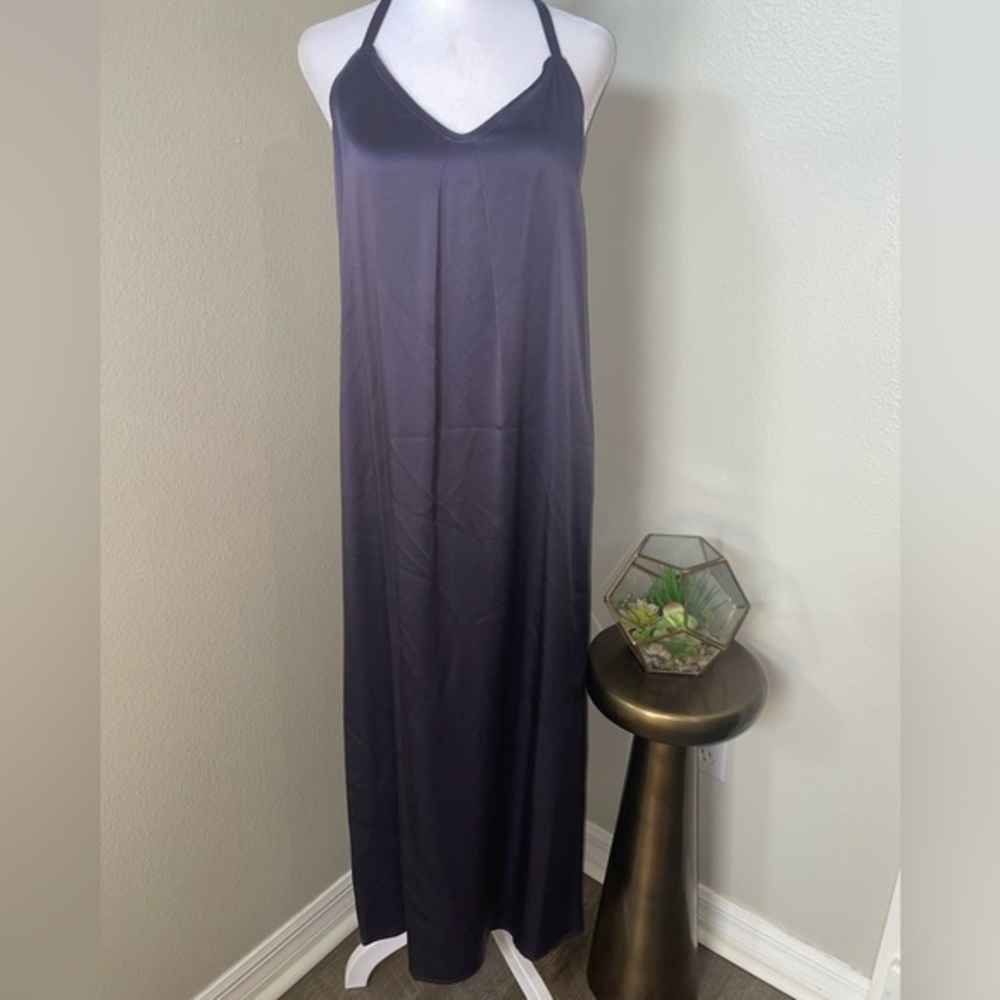 .Vince Satin Slip Dress